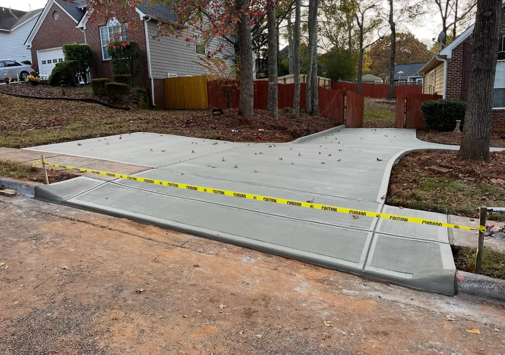 Skid steer site grading by Mind & Vision Construction