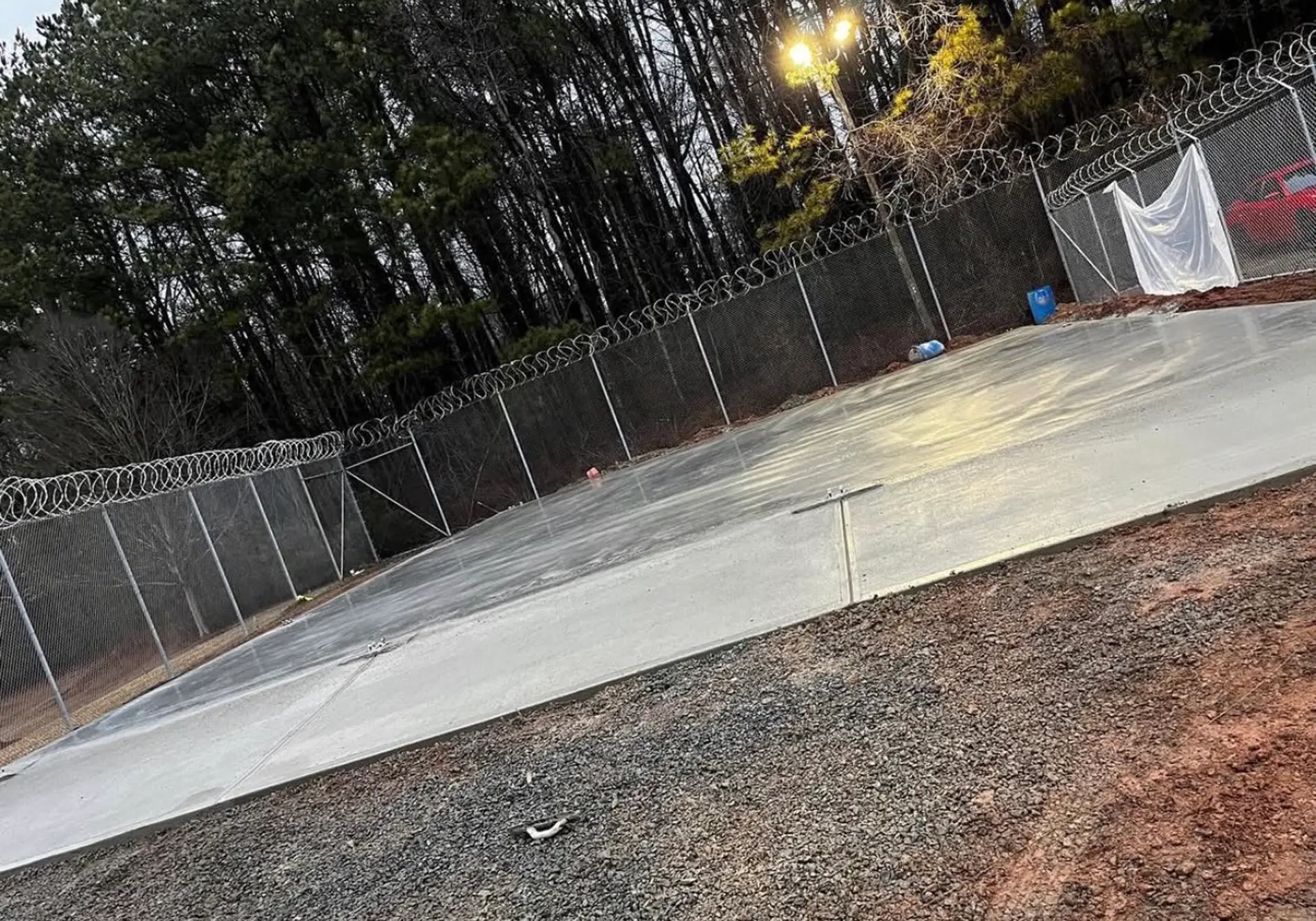 Completed concrete finishing project by Mind & Vision Construction